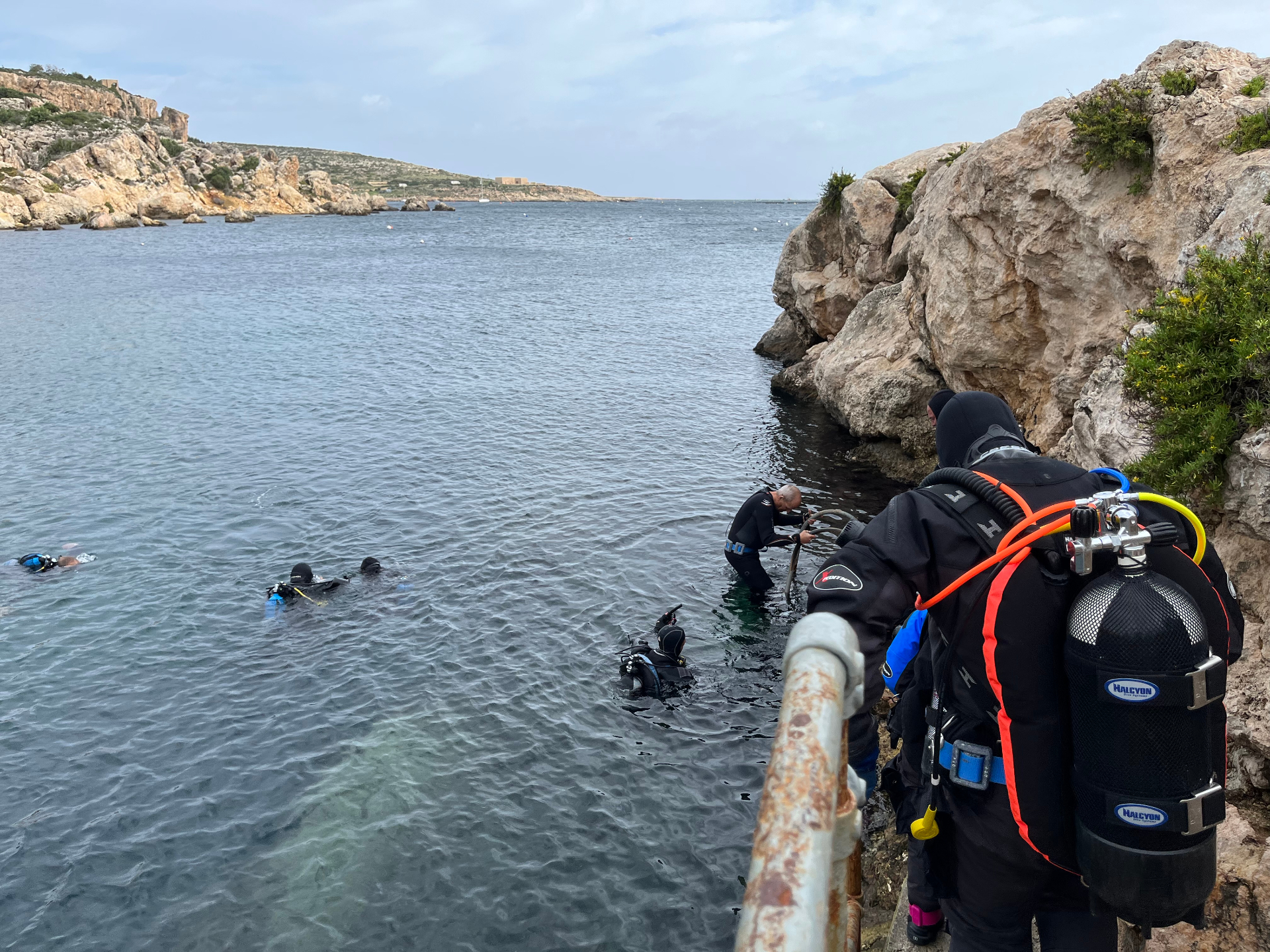 Geared up and ready to drop in