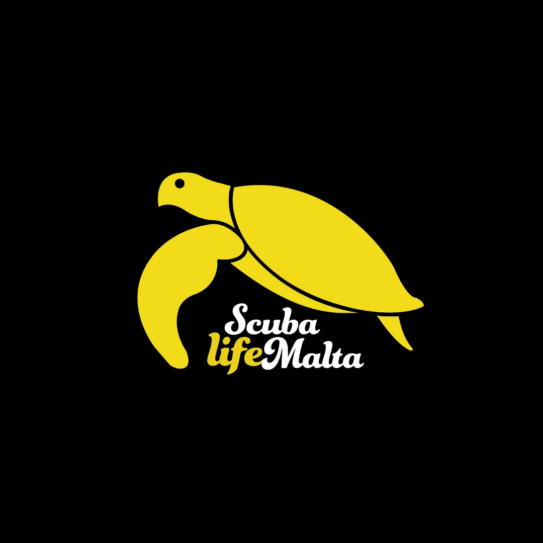 Original Scuba Life Malta turtle logo